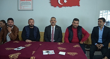 İsmail Karateke, ‘Şoför esnafının yanındayız’