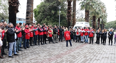 İZELMAN çalışanları 3 saat iş bıraktı
