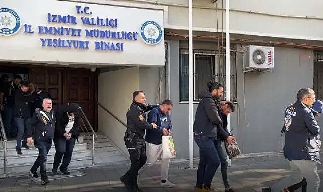 İzmir merkezli yasa dışı bahis soruşturması şüphelileri adliyede
