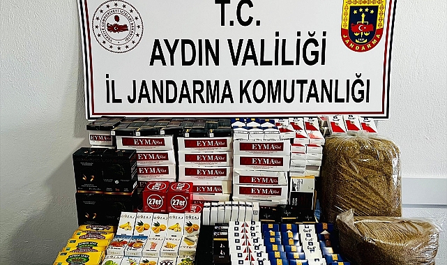 Kuşadası'nda 2 bin 160 paket kaçak sigara ele geçirildi