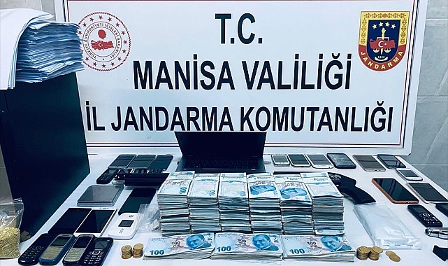 Manisa ve İzmir'deki suç örgütüne yönelik operasyon