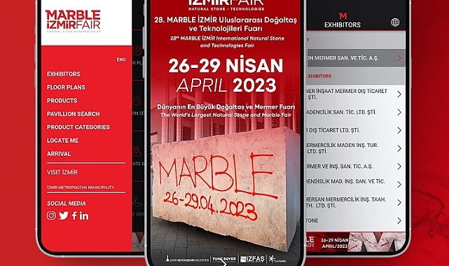Marble İzmir mobil uygulaması yayında
