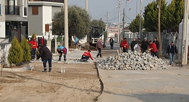 Menderes Belediyesinden yoğun mesai