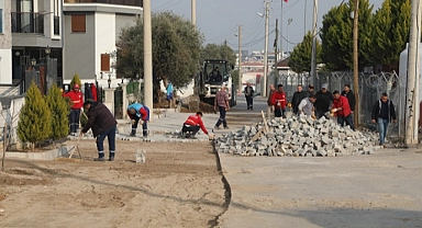 Menderes Belediyesinden yoğun mesai