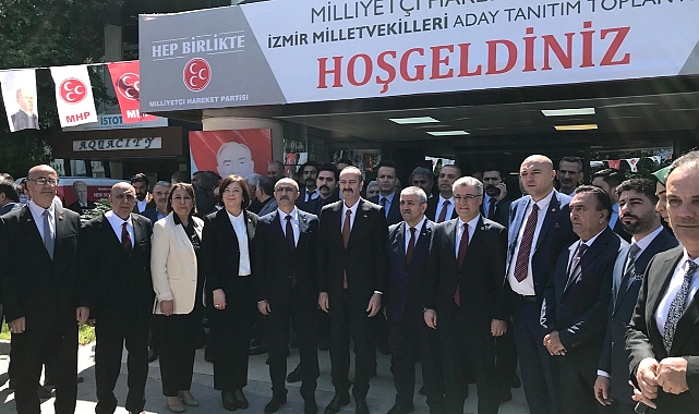 MHP'li İzmir Vekil Adayları Vitrine Çıktı