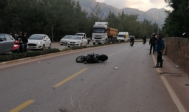Muğla'da motosikletin çarptığı yaya hayatını kaybetti