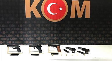Nazilli'de silah kaçakçılığı iddiasıyla 2 kişi yakalandı