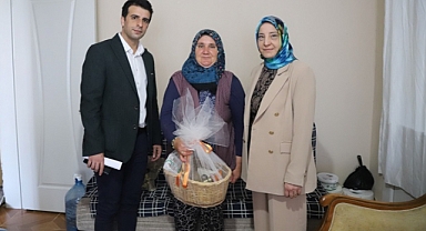 Özkan’dan Bayramda anlamlı ziyaret