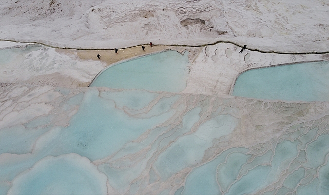 Pamukkale yılın ilk çeyreğinde 229 bin 897 ziyaretçi ağırladı
