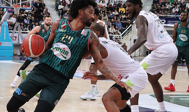 Pınar Karşıyaka  deplasmanda galip