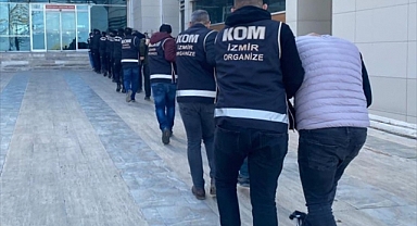 Suç örgütüne yönelik operasyonda 9 şüpheli tutuklandı