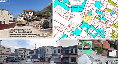 ‘Tescilli Tarihi Yapılara  Kepçelerle Tahribat Yapılıyor’