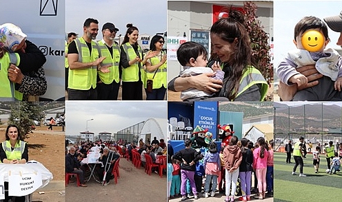 UCİM, Gaziantep’te 3 bin 500 depremzede ile buluştu