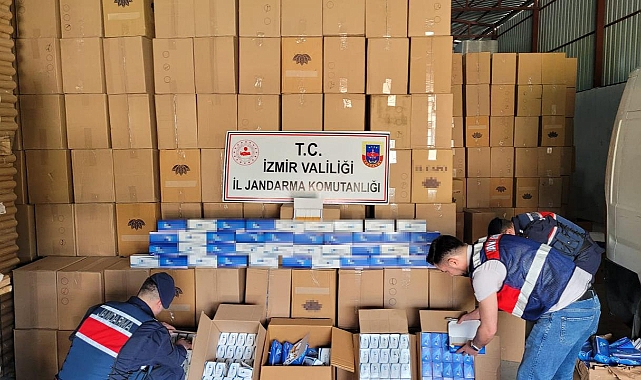 34 milyon 740 bin bandrolsüz makaron ele geçirildi