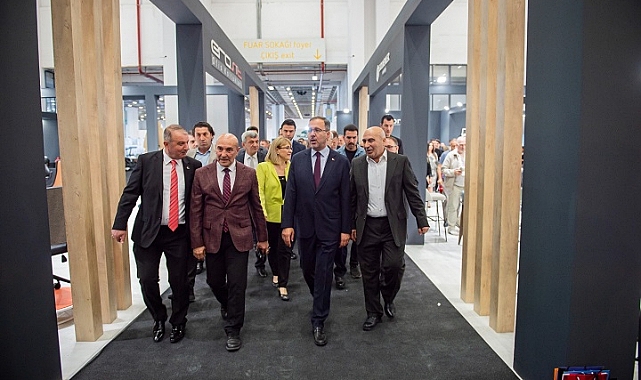 34. Uluslararası İzmir Mobilya Fuarı başladı.