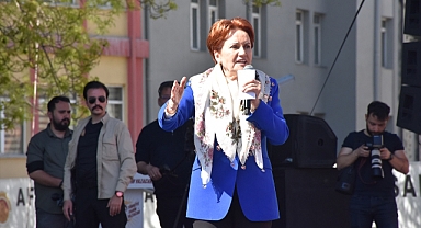 Akşener, Afyonkarahisar mitinginde konuştu