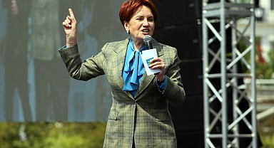 Akşener, Aydın mitinginde konuştu