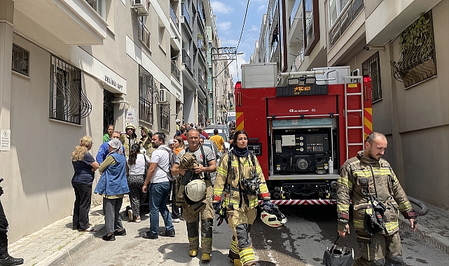 Apartman dairesinde çıkan yangında 59 yaşındaki kadın öldü