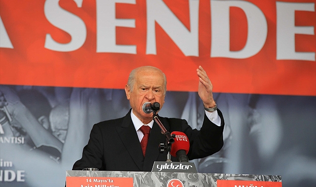 Bahçeli, Muğla mitinginde konuştu