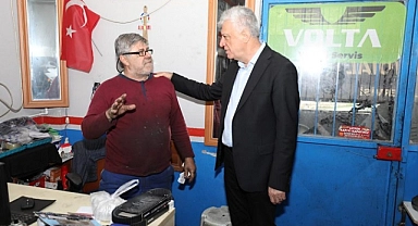 Başkan Engin Esnafın Sesine Kulak Verdi
