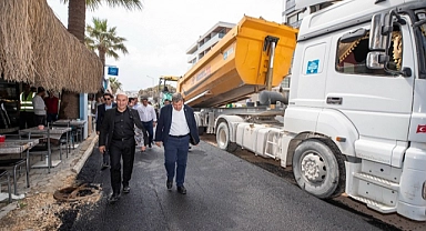 Başkan Soyer, Çeşme'deki yatırımları inceledi