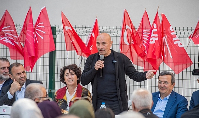 Başkan Soyer halk buluşmasında konuştu