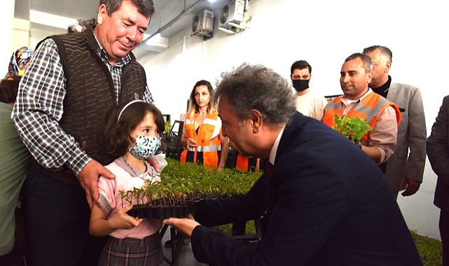 Bornova’da hedef 50 milyon atalık tohum