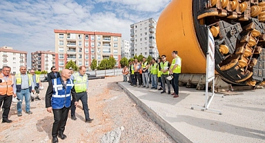 Buca Metrosu’nun ilk köstebeği geldi
