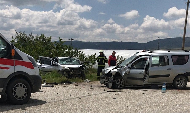 Denizli'de trafik kazası 1 ölü