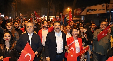 Dikili’de 19 Mayıs coşkusu yaşandı