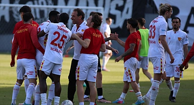 Göztepe 1 puanı  uzatmada kurtardı