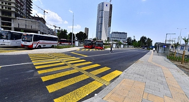 Halkapınar Aktarma Merkezi yepyeni bir görünüme kavuştu