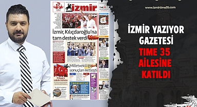 İzmir Yazıyor Gazetesi TIME 35 ailesine katıldı