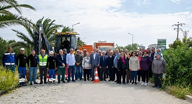 Karaburun’daki 2 bin 300 konutluk site İZSU abonesi oluyor
