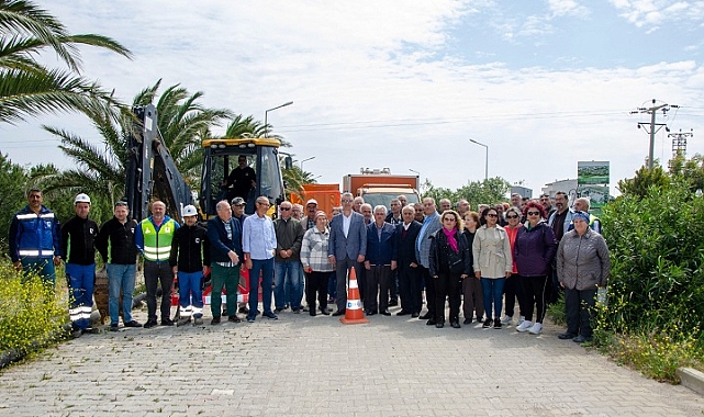 Karaburun’daki 2 bin 300 konutluk site İZSU abonesi oluyor