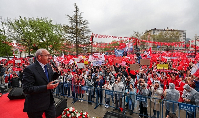 Kılıçdaroğlu, Kütahya mitinginde konuştu