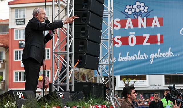 Kılıçdaroğlu, Muğla mitinginde konuştu