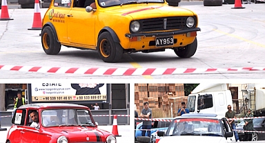 Klasik Otomobiller Citymall'da Nostalji Rüzgarı Estirdi