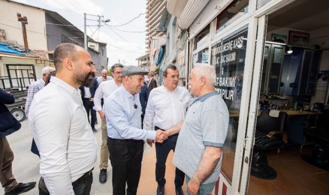 Konak'ta "Acil Çözüm" turu