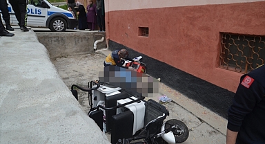 Kütahya'da devrilen elektrikli bisikletin sürücüsü öldü, eşi yaralandı