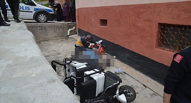 Kütahya'da devrilen elektrikli bisikletin sürücüsü öldü, eşi yaralandı