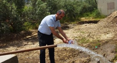 Manisa Alaşehir'de saniyede 15 litre verimli yeni sondaj