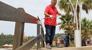 Menderes Plajlarında Tadilat Zamanı