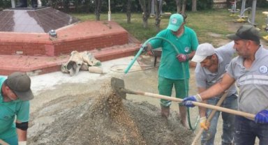Milas'ta üstyapı çalışmalarına devam