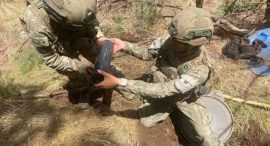MSB: Teröristlere ait 73 havan mühimmatı ele geçirildi