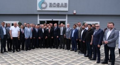 Mustafa Varank BOSAB'da sanayicilerle buluştu
