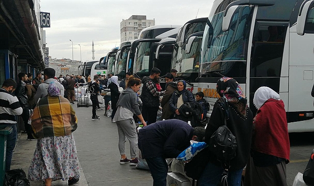 Otogarlarda seçim hareketliliğ başladı