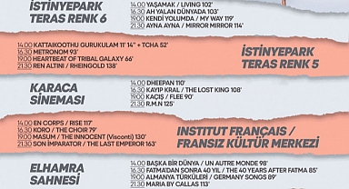 3. İzmir Uluslararası Film ve Müzik Festivali’nde hafta sonu 47 film gösterildi