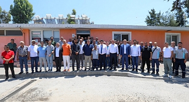 Başkan Kılıç, mesai arkadaşlarıyla bayramlaştı