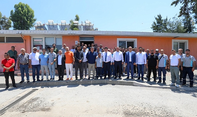 Başkan Kılıç, mesai arkadaşlarıyla bayramlaştı